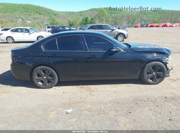 WBA8E3G52GNU03527 2016 BMW 3 SERIES Black Вид задньої частини салону