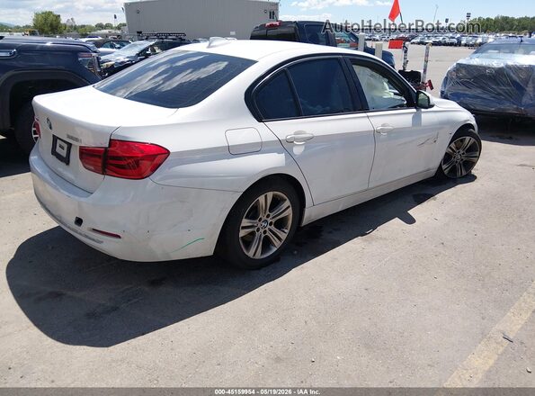 WBA8E3G53GNU04542 2016 BMW 3 SERIES Белый Задняя правая четверть