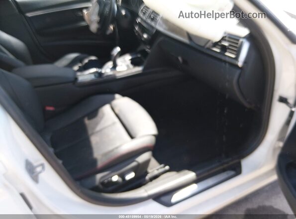 WBA8E3G53GNU04542 2016 BMW 3 SERIES Белый Вид салона спереди