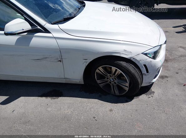 WBA8E3G53GNU04542 2016 BMW 3 SERIES Белый Вид спереди