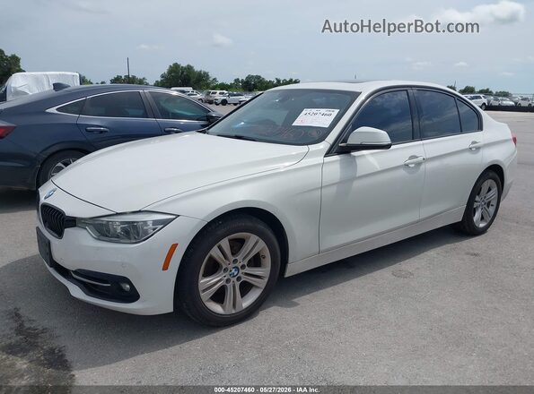 WBA8E9C52GK604113 2016 BMW 3 SERIES White წინა მარცხენა ხედი სამი მეოთხედიდან
