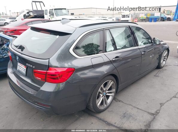 WBA8J1C38HA018566 2017 BMW 7 SERIES Gray Rear right