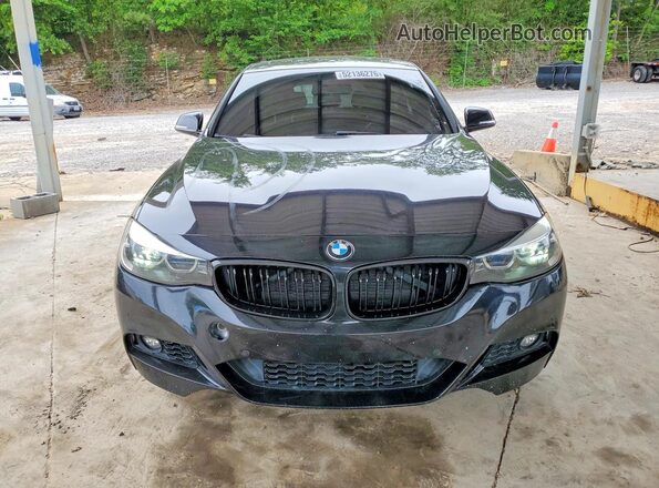 WBA8Y3C57HG450619 2017 BMW 3 SERIES Черный Вид спереди