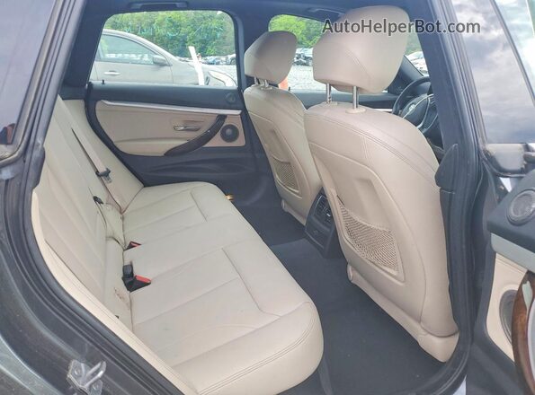 WBA8Z9C52KB220698 2019 BMW 3 SERIES Gray Rear seats view