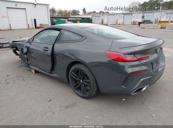 WBABC4C03PCL57486 2023 BMW M8 Серый Задняя левая четверть