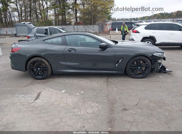WBABC4C03PCL57486 2023 BMW M8 Серый Вид задней части салона