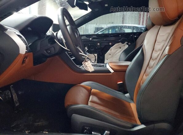 WBABC4C07SCT75188 2025 BMW M8 Blue Widok wnętrza z przodu