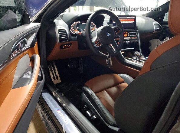 WBABC4C07SCT75188 2025 BMW M8 Blue Widok deski rozdzielczej