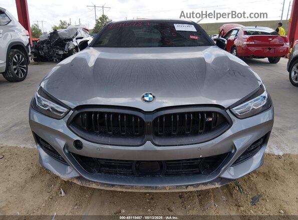 WBABC4C0XRCR25395 2024 BMW M8 Silver უკანა სალონის ხედი