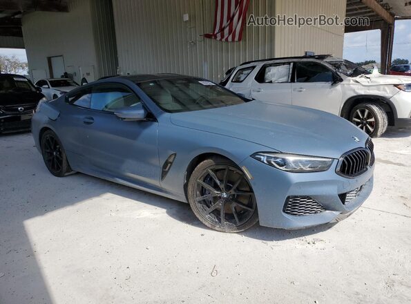 WBABC4C58KBU96930 2019 BMW M8 Серый Передняя правая четверть