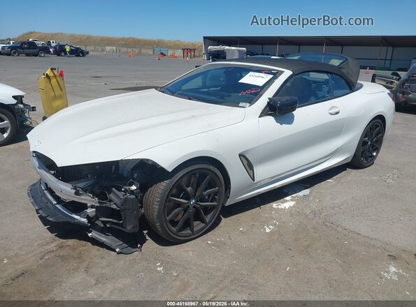 WBAFY4C00RCR44282 2024 BMW 7 SERIES White Vista tres cuartos delantera izquierda