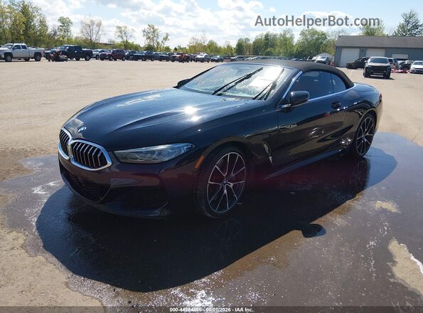 WBAFY4C52KBX39117 2019 BMW M8 Dark Blue Front left