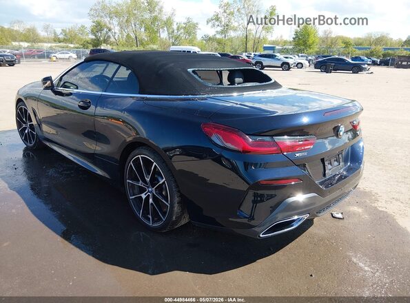 WBAFY4C52KBX39117 2019 BMW M8 Dark Blue Rear left