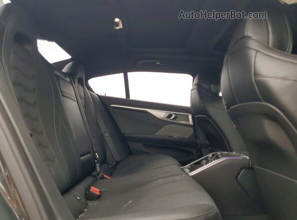 WBAGV2C00NCJ99156 2022 BMW 8 SERIES Charcoal Rear seats view