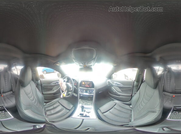 WBAGV2C00NCJ99156 2022 BMW 8 SERIES Charcoal 360 interior view