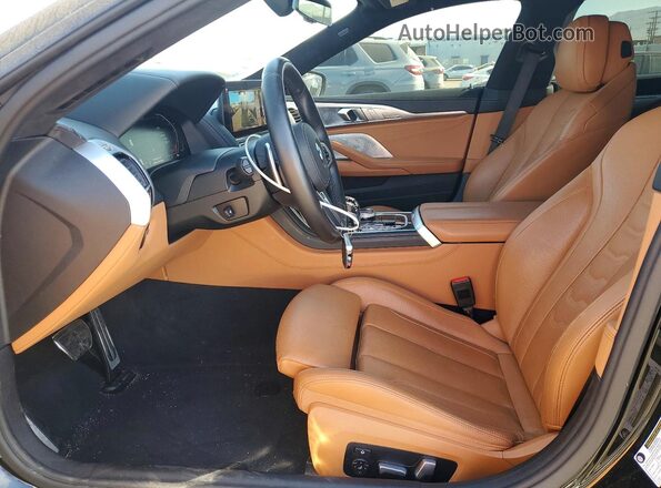 WBAGV2C03SCU18476 2025 BMW 8 SERIES Black Front interior view