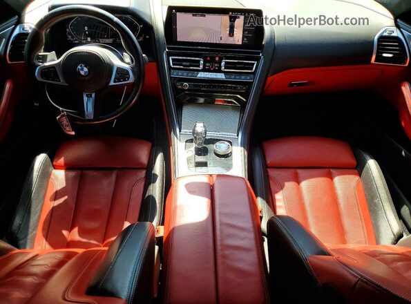 WBAGV4C00RCN01627 2024 BMW 8 SERIES Black Dashboard view
