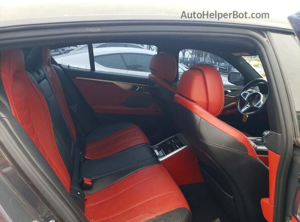 WBAGV4C02LCD69352 2020 BMW 8 SERIES Gray Rear seats view