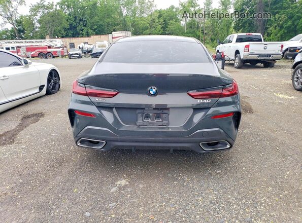 WBAGV4C02LCD69352 2020 BMW 8 SERIES Gray Rear view