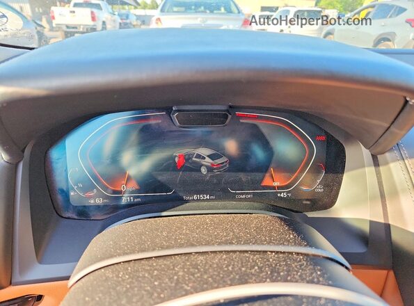 WBAGV4C08LCD25419 2020 BMW 8 SERIES Silver Սարքավորումների վահանակի տեսք