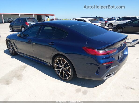 WBAGV8C03LCD76964 2020 BMW M8 Blue უკანა მარცხენა