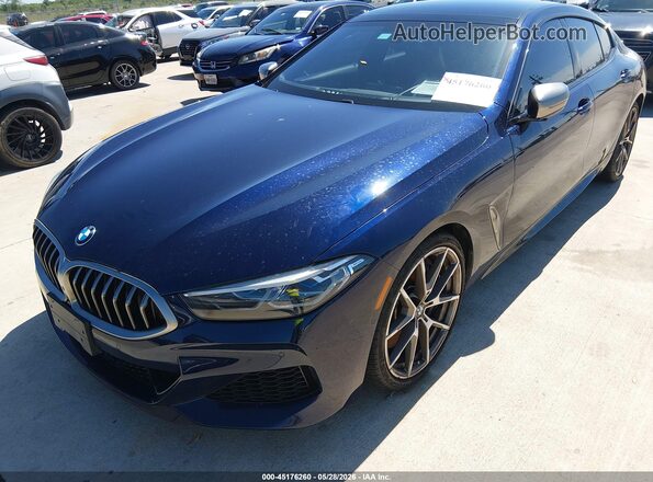 WBAGV8C03LCD76964 2020 BMW M8 Blue წინა ხედი