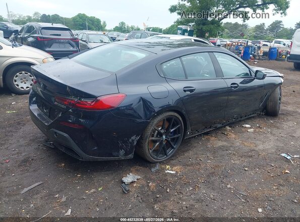 WBAGV8C06NCH89562 2022 BMW M8 Blue Հետևի աջ