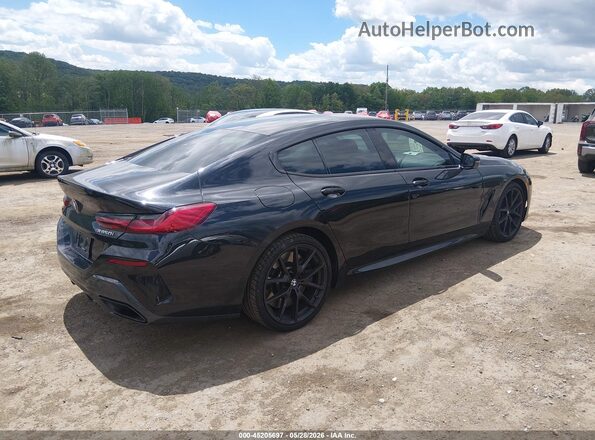 WBAGV8C07NCH75265 2022 BMW M8 Black Задня права чверть