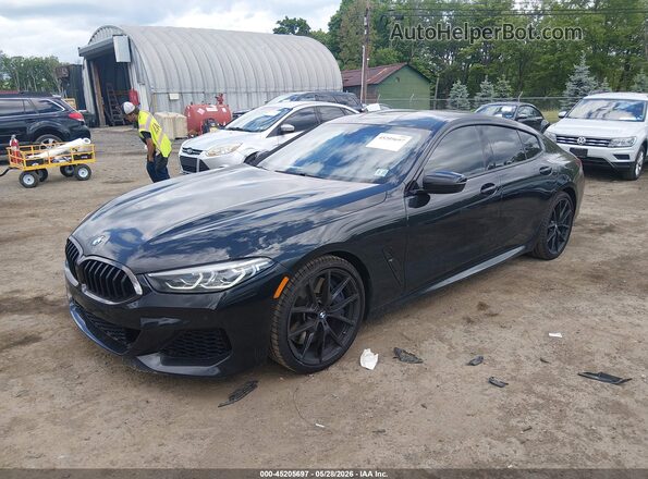 WBAGV8C07NCH75265 2022 BMW M8 Black Передня ліва чверть