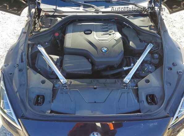 WBAHF3C02PWY16467 2023 BMW Z4 Gray Rear interior view