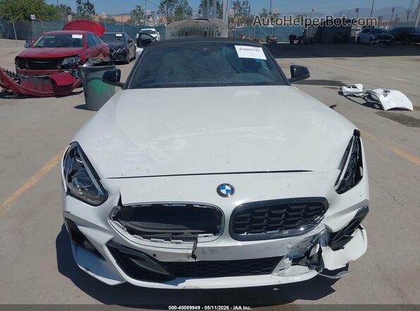 WBAHF3C03RWY33832 2024 BMW Z4 White Вид щитка приладів
