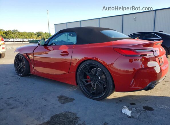 WBAHF9C01SWY46538 2025 BMW Z4 Red Задня ліва чверть