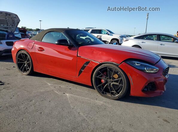 WBAHF9C01SWY46538 2025 BMW Z4 Red Передня права чверть