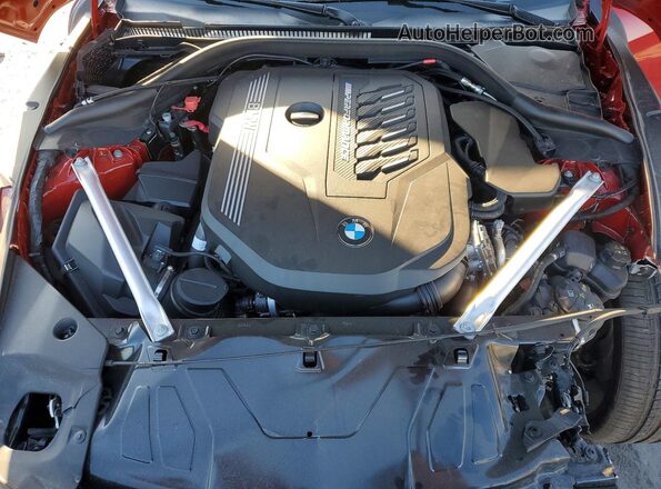 WBAHF9C01SWY46538 2025 BMW Z4 Red Вид задньої частини салону