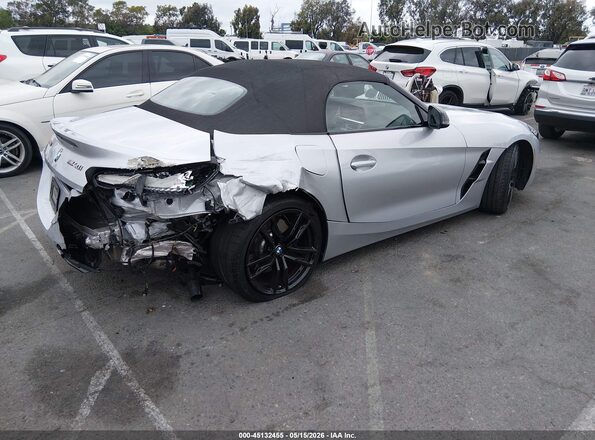 WBAHF9C02MWX29831 2021 BMW Z4 Silver Задня права чверть