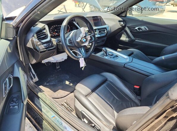 WBAHF9C09LWW64569 2020 BMW Z4 Black Вид панелі приладів