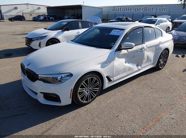 WBAJA5C35HG456502 2017 BMW 7 SERIES Белый Передняя левая четверть