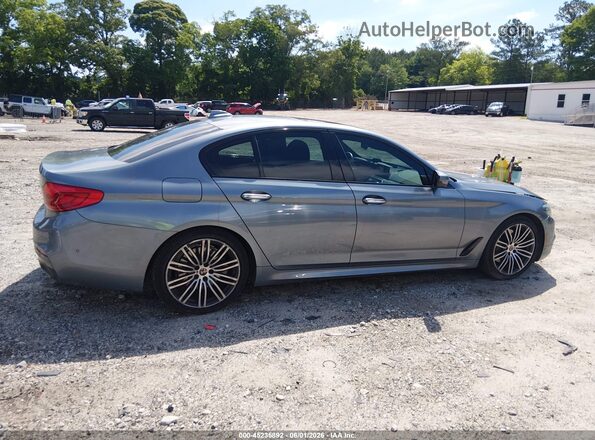 WBAJA5C37HG897046 2017 BMW 7 SERIES Gray სალონის 360-გრადუსიანი ხედი