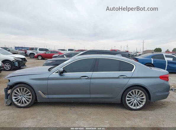 WBAJA5C54JWA39341 2018 BMW 5 SERIES Gray 