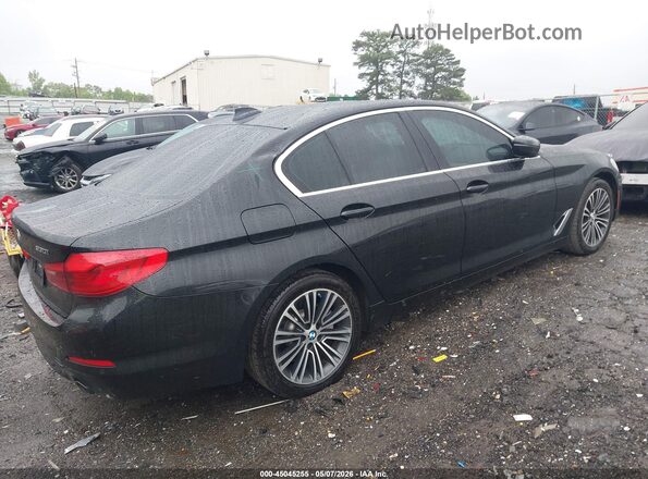 WBAJA5C55KWW09037 2019 BMW 5 SERIES Black Tył prawy