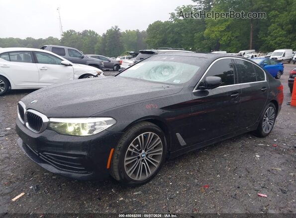 WBAJA5C55KWW09037 2019 BMW 5 SERIES Black Przód lewy