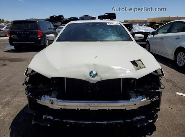 WBAJA5C57KWW11307 2019 BMW 5 SERIES White Вид спереду