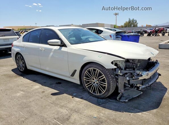WBAJA5C57KWW11307 2019 BMW 5 SERIES White Передня права чверть