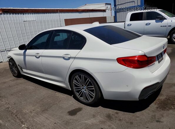 WBAJA5C57KWW11307 2019 BMW 5 SERIES White Задня ліва чверть