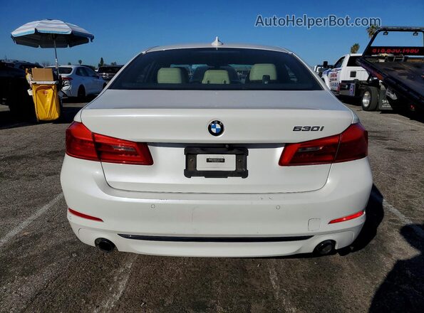 WBAJA5C59KWW37777 2019 BMW 7 SERIES White Rear view