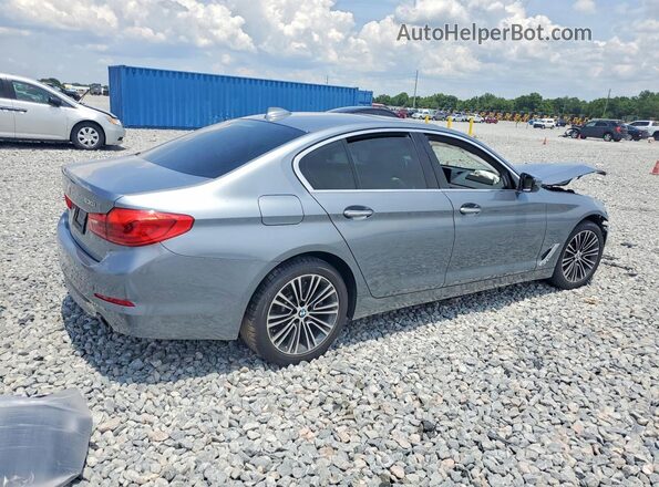 WBAJA5C5XJWA37433 2018 BMW 5 SERIES Серый Задняя правая четверть