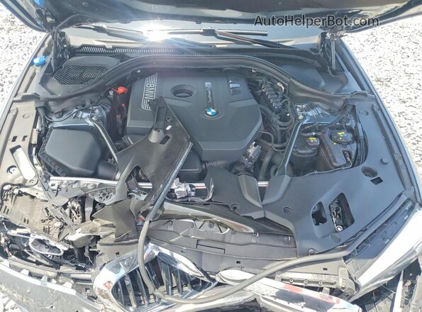WBAJA5C5XJWA37433 2018 BMW 5 SERIES Серый Вид задней части салона