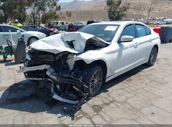 WBAJA5C5XKBX86514 2019 BMW 5 SERIES White Передня ліва чверть