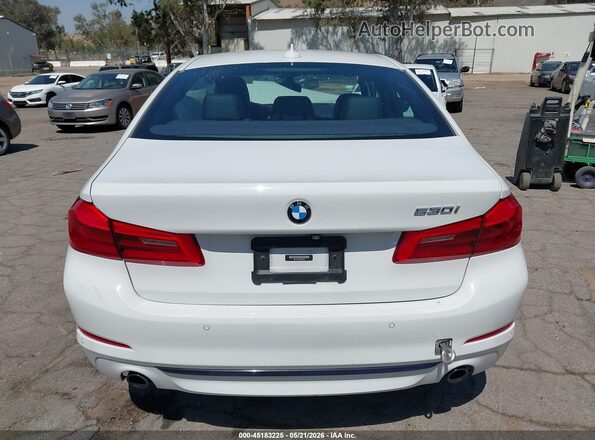 WBAJA5C5XKBX86514 2019 BMW 5 SERIES White 