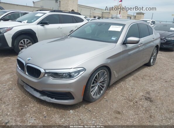 WBAJA5C5XKWW03282 2019 BMW 5 SERIES Gray Front left